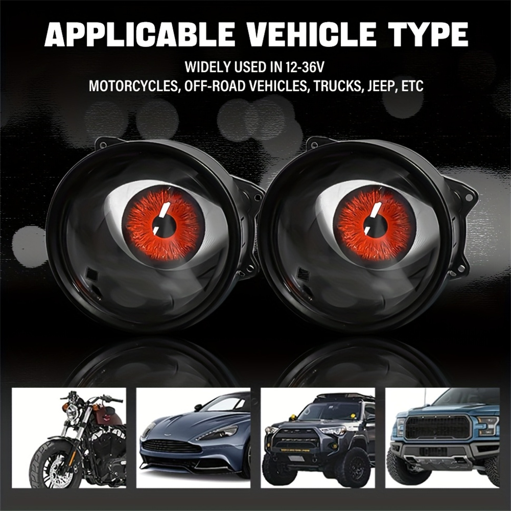 Car Led Light - ﻿ 6-trybowy dynamiczny LED Devil Eye