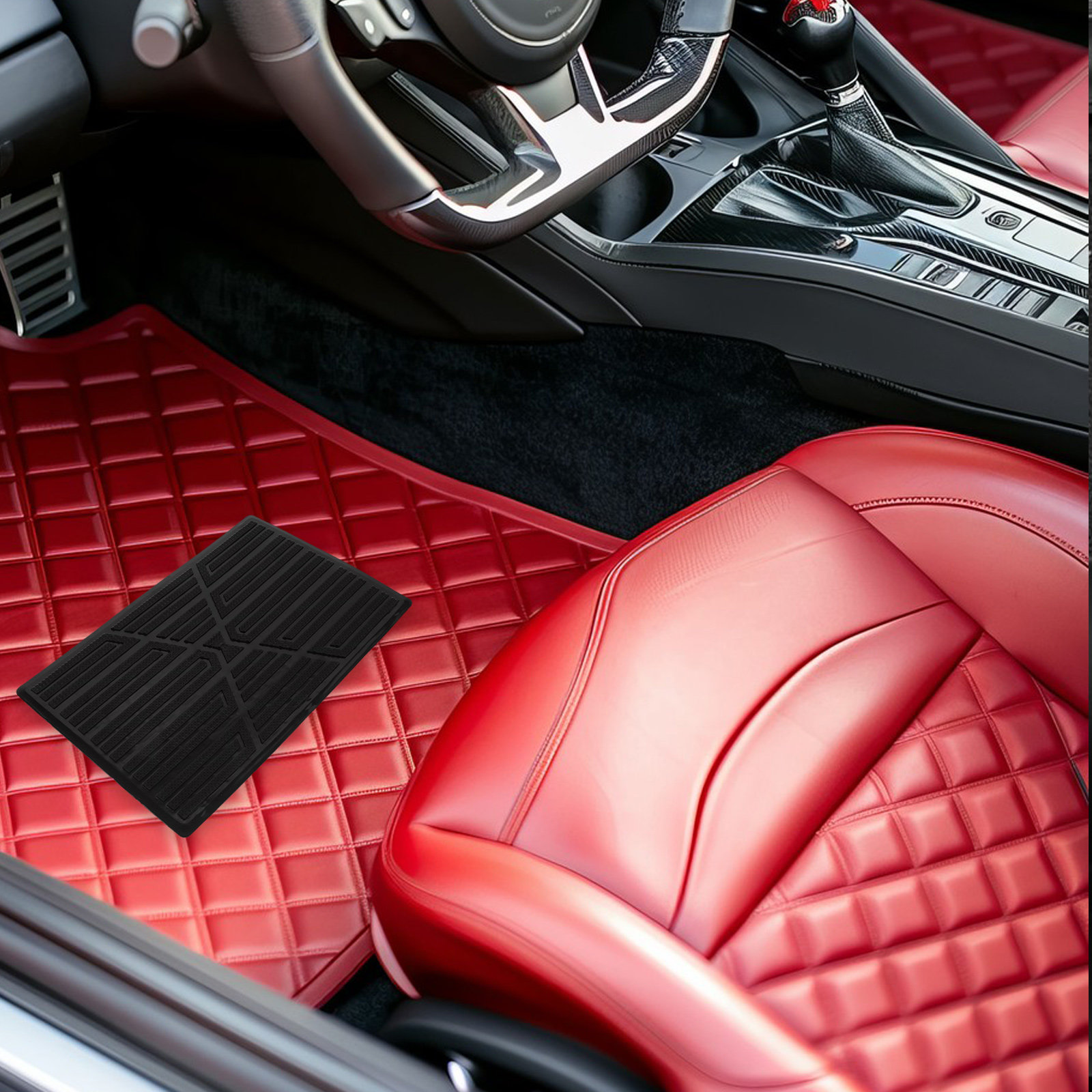 Car Floor Mat - Wytrzymała gumowa nakładka naprawcza na dywanik