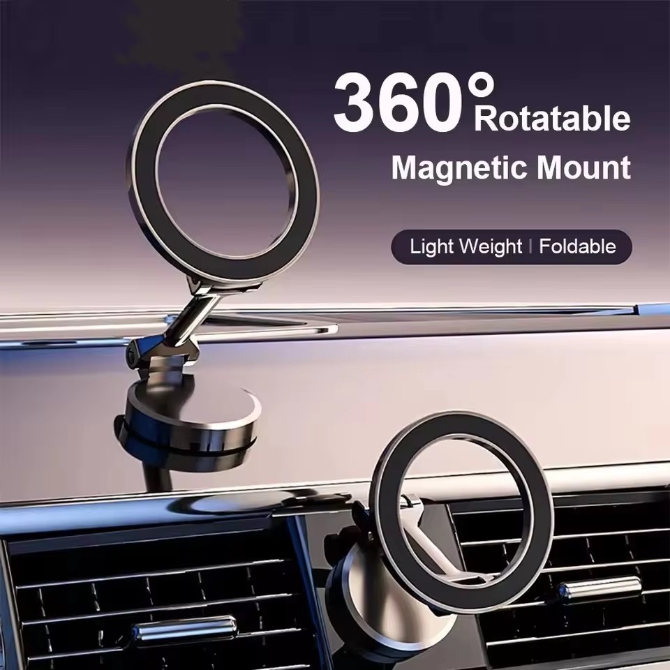 Car Phone Holder - Składany magnetyczny uchwyt samochodowy na telefon