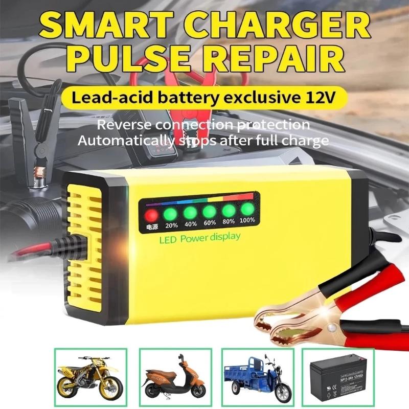 Car Charger - @*Smart Uniwersalny ładowarka do akumulatorów samochodowych