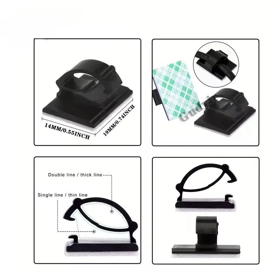 Samoprzylepny uchwyt do kabli  – Car Organizer recenzja i cena
