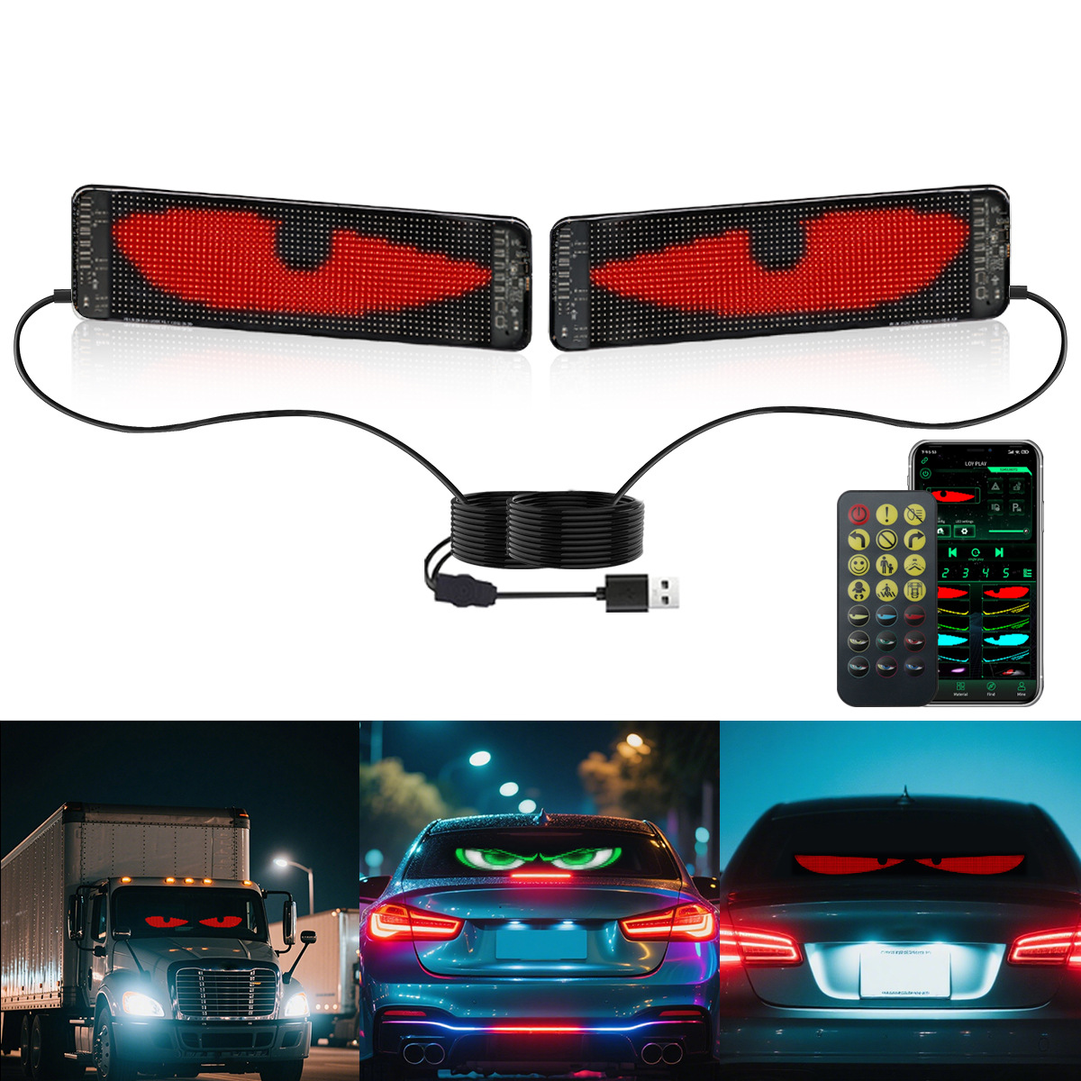 Elastyczny ekran LED do samoch – Car Led Light recenzja i cena