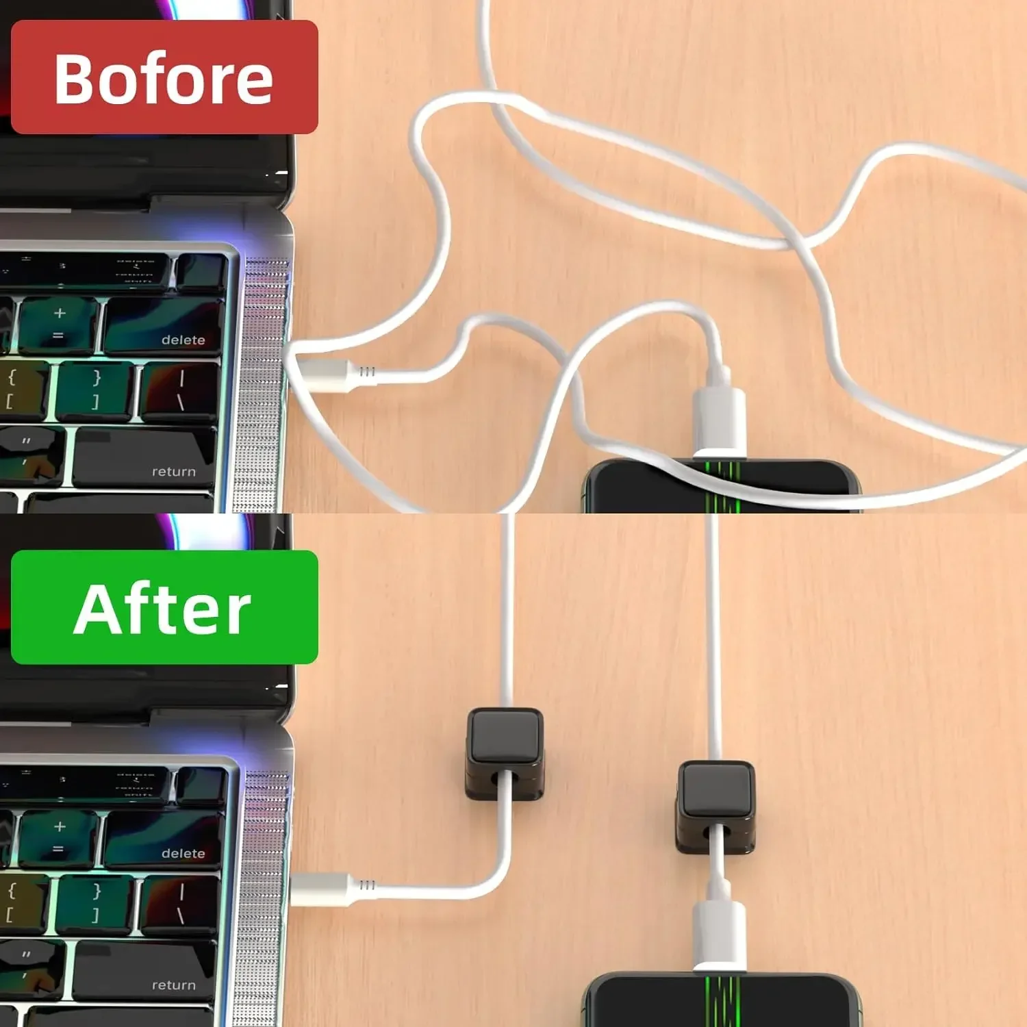 Mały organizer do kabli, magne – Car Cable Organizer recenzja i cena