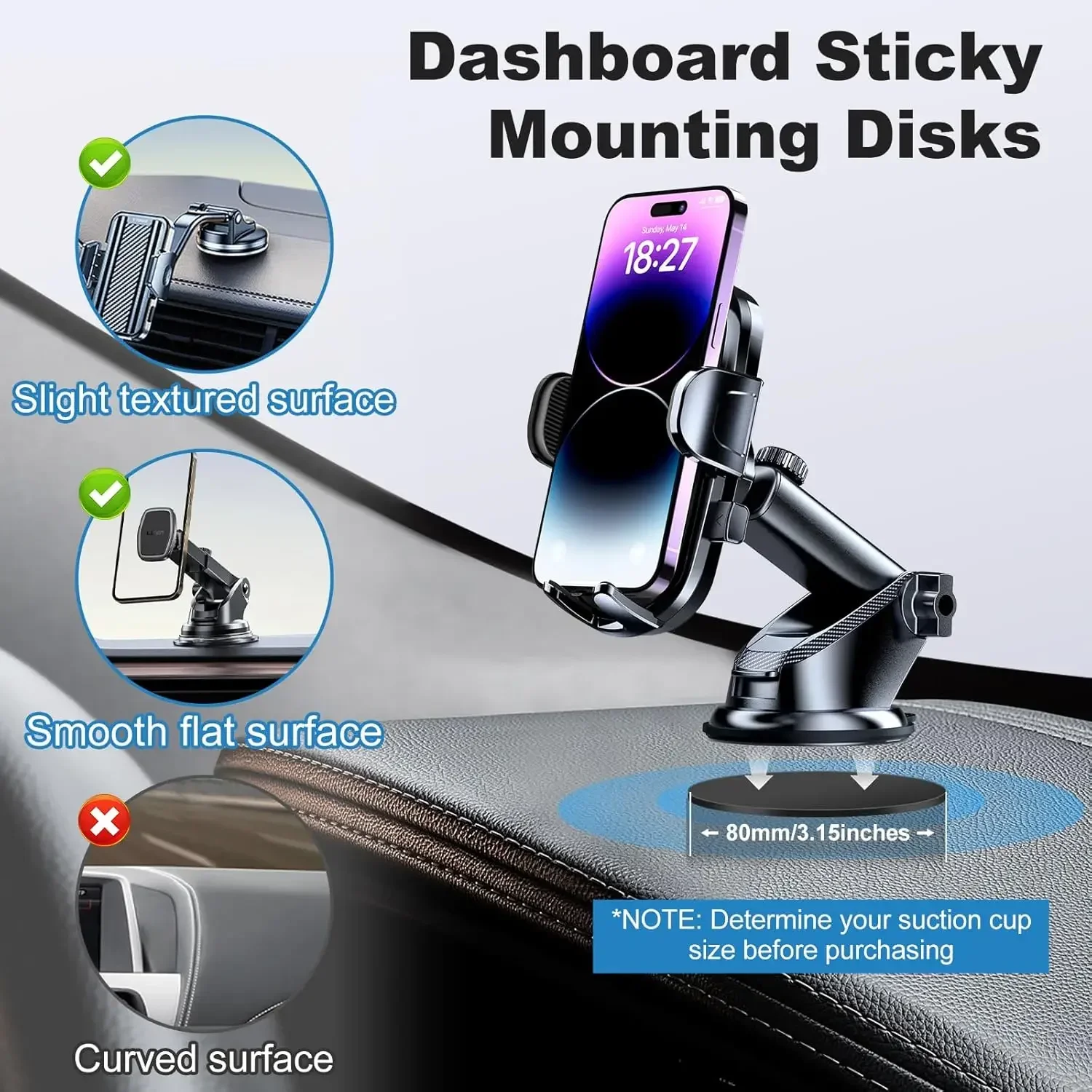Uniwersalny zestaw samoprzylep – Car Phone Holder recenzja i cena