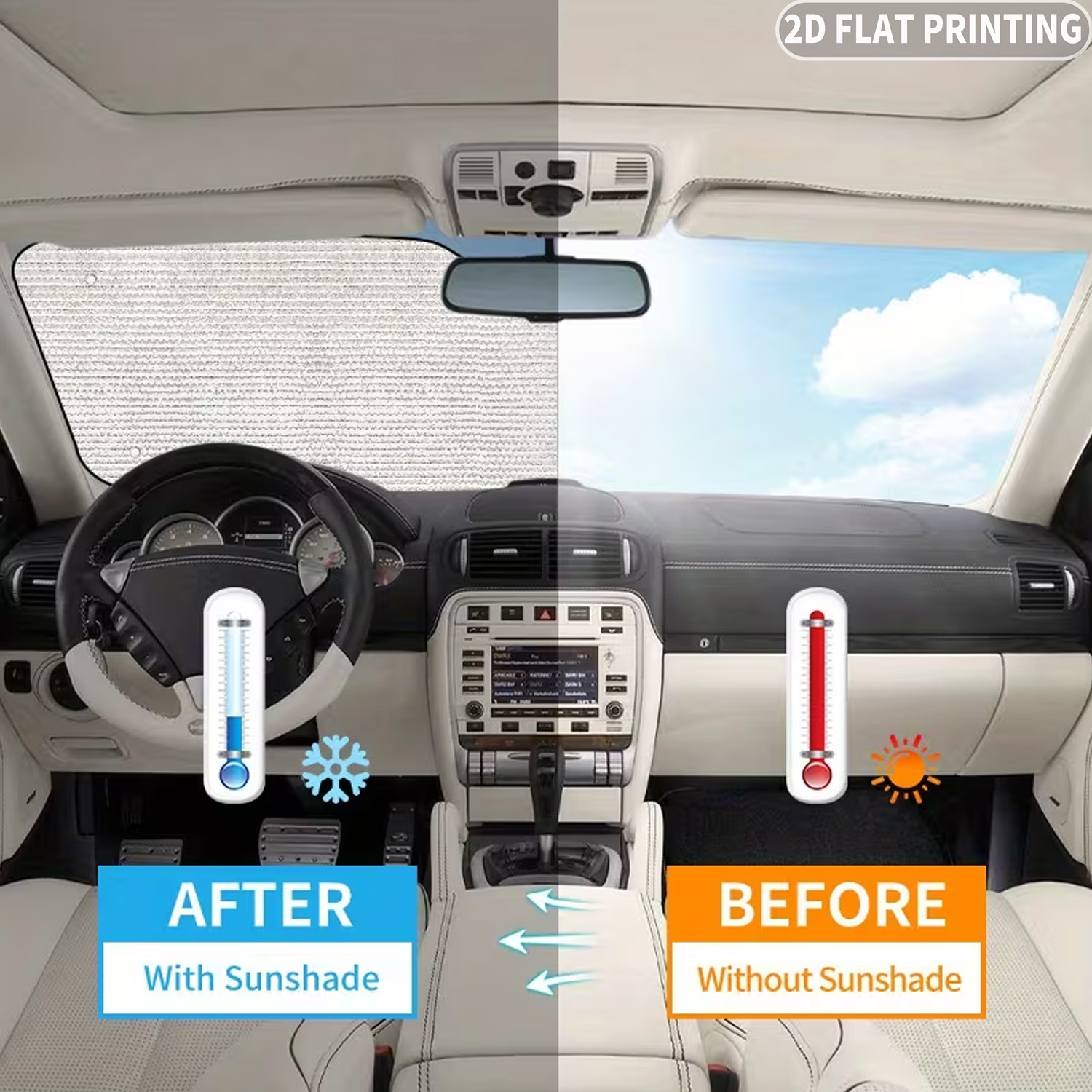 Uniwersalna osłona przeciwsłon – Windshield Sun Shade recenzja i cena
