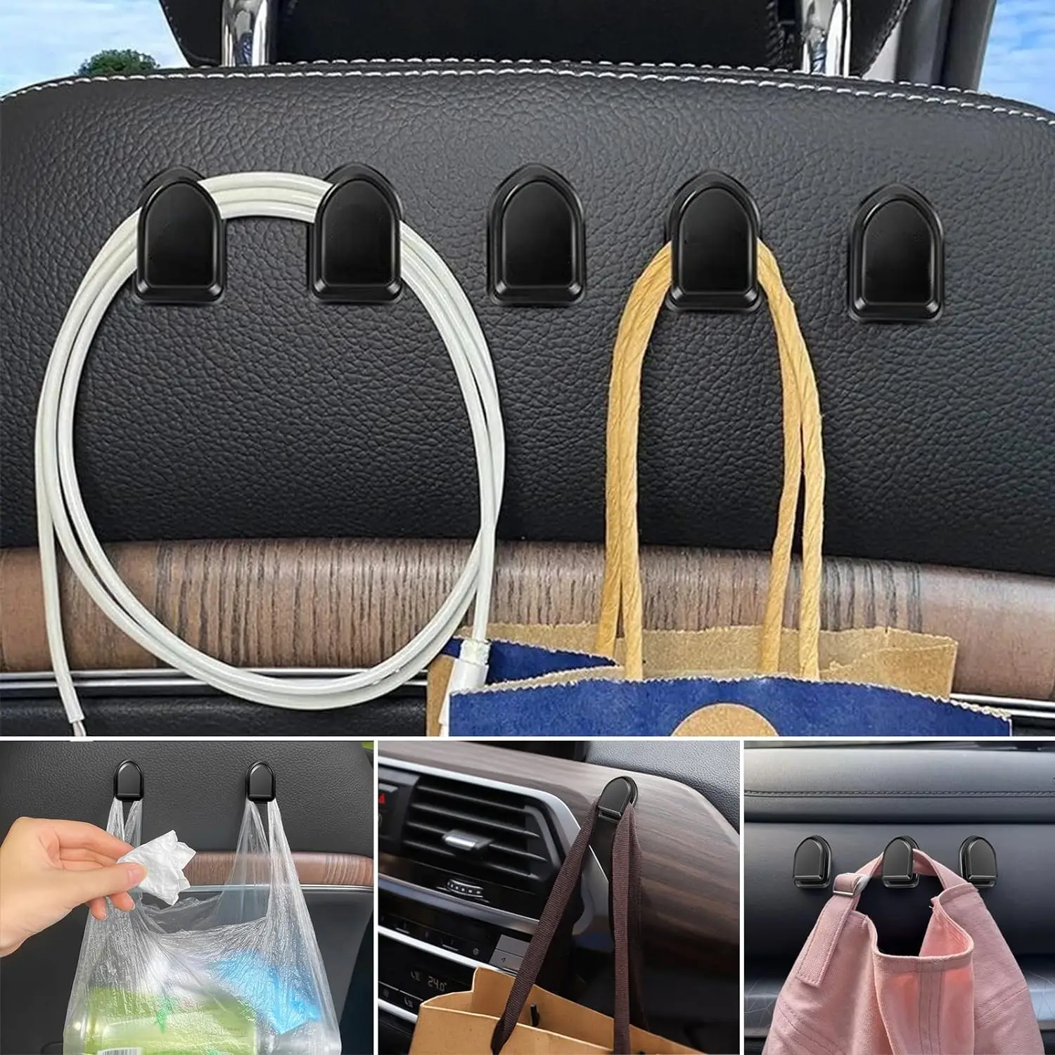Mini haczyki samochodowe do pr – Car Cable Organizer recenzja i cena